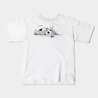 Moooo...d Sleepy Cow Kids T-Shirt